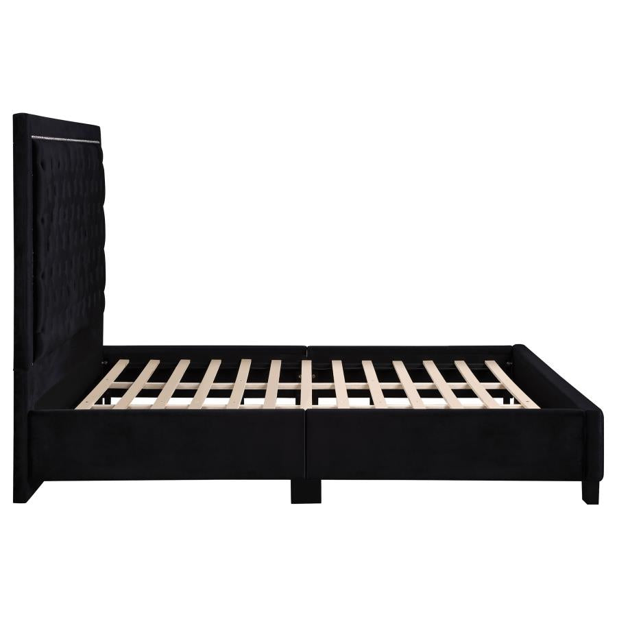 Hailey Black California King Bed - MyWaynesHome #
