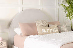 June Ivory Queen / Full Headboard - MyWaynesHome #