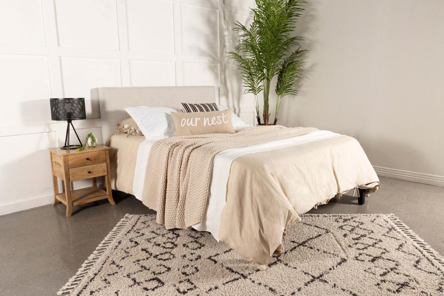 Pirro Ivory Queen / Full Headboard - MyWaynesHome #