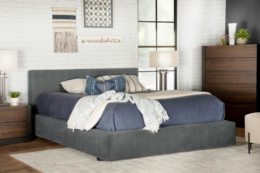 Gregory Grey California King Bed - MyWaynesHome #