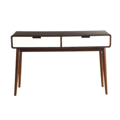 Christa - Sofa Table - White & Espresso