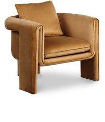 Sloan - Accent Chair - Saddle