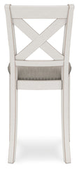 Robbinsdale - Upholstered Barstool (Set of 2) - Antique White