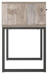 Neilsville - One Drawer Night Stand - Vinyl-Wrapped - Whitewash