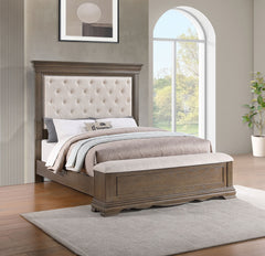 Stirling - Queen Bed - Gray