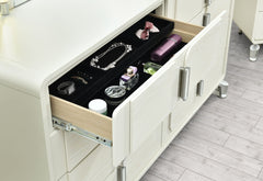 Lyra - 5 Piece Queen Bedroom Set - Beige