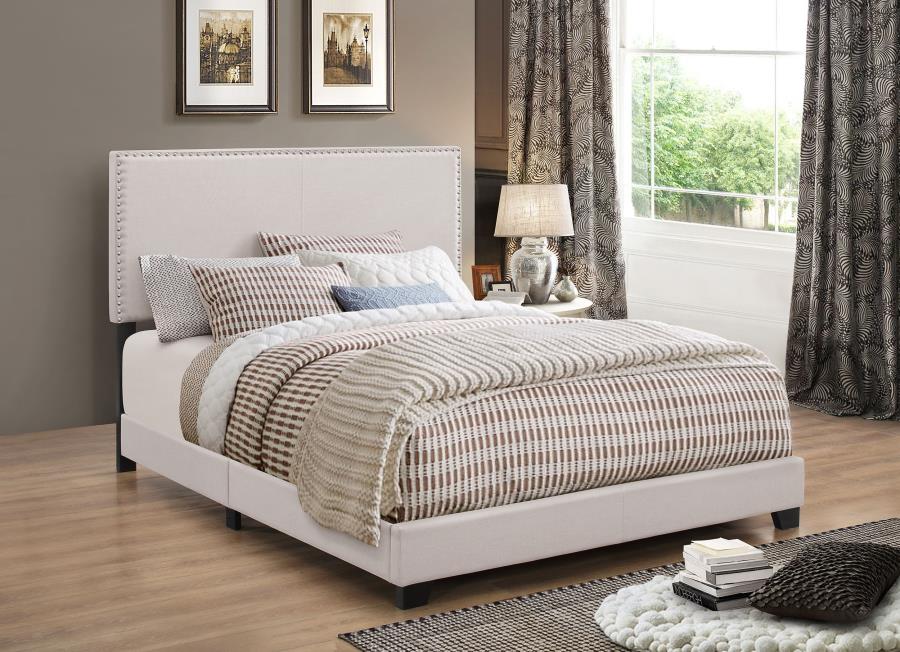 Boyd Ivory Queen Bed - MyWaynesHome #