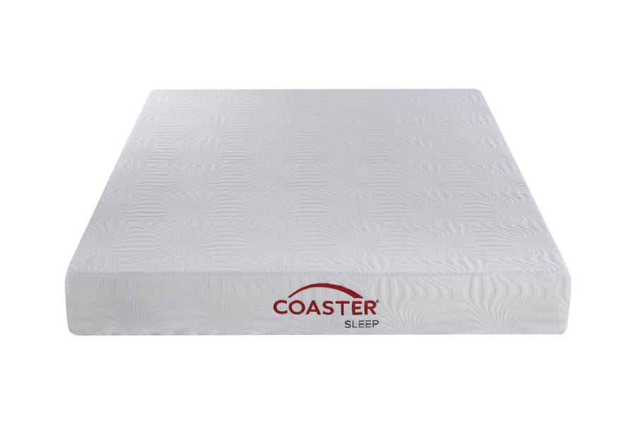 Keegan White 8" Queen Memory Foam Mattress - MyWaynesHome #
