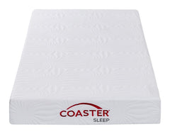 Keegan White 8" Twin Memory Foam Mattress - MyWaynesHome #