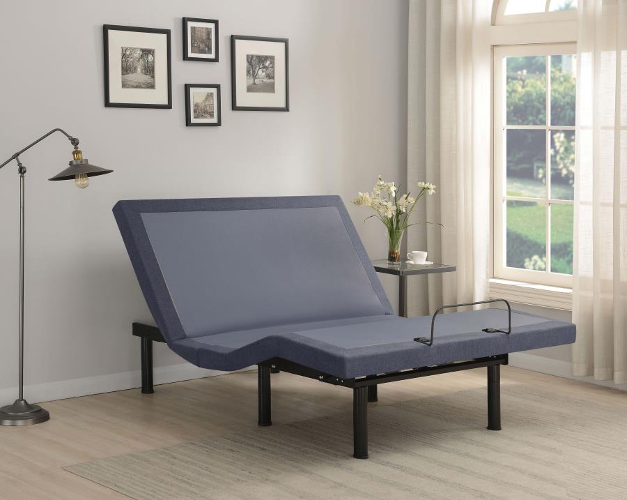 Clara Grey Queen Adjustable Bed Base - MyWaynesHome #