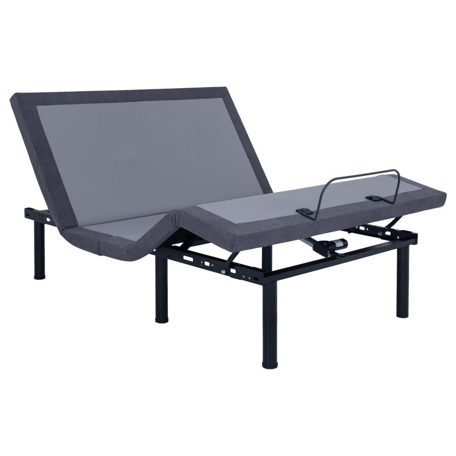 Clara Grey Queen Adjustable Bed Base - MyWaynesHome #