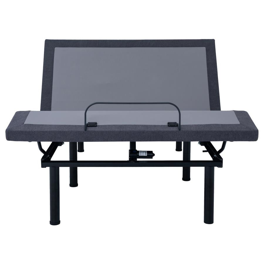 Negan Grey Full Adjustable Bed Base - MyWaynesHome #