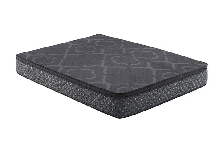 Bellamy Grey 12" Twin Extra Long Pillow Top Pocket Coil Mattress - MyWaynesHome #