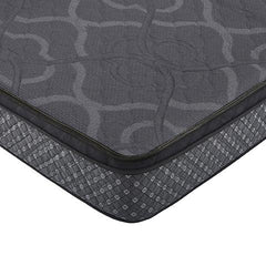 Bellamy Grey 12" Twin Extra Long Pillow Top Pocket Coil Mattress - MyWaynesHome #