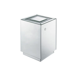 Nowles - Accent Table With LED - Faux Stones
