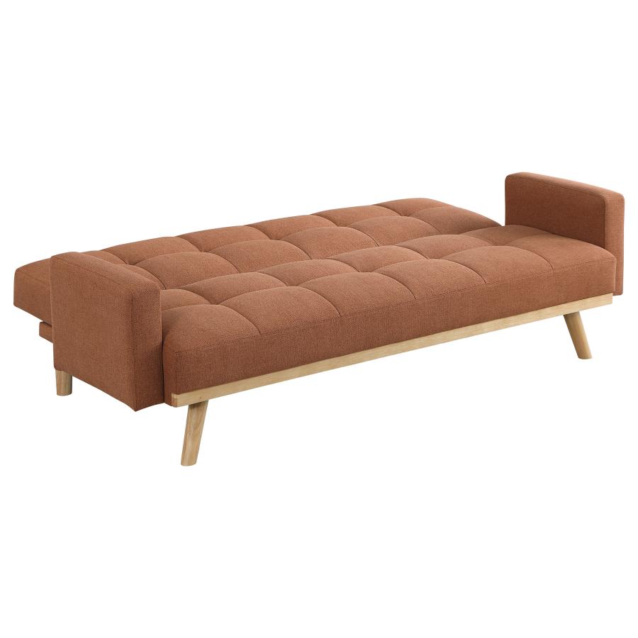 Kourtney Orange Sofa Bed - MyWaynesHome #