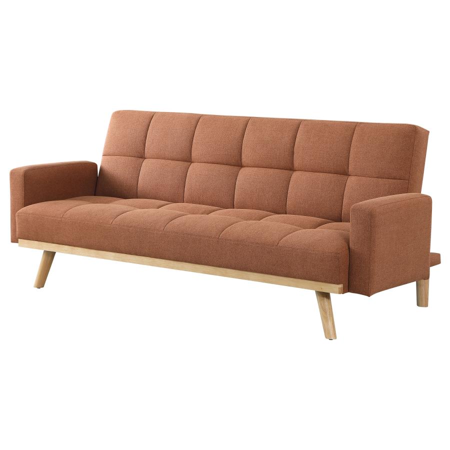 Kourtney Orange Sofa Bed - MyWaynesHome #