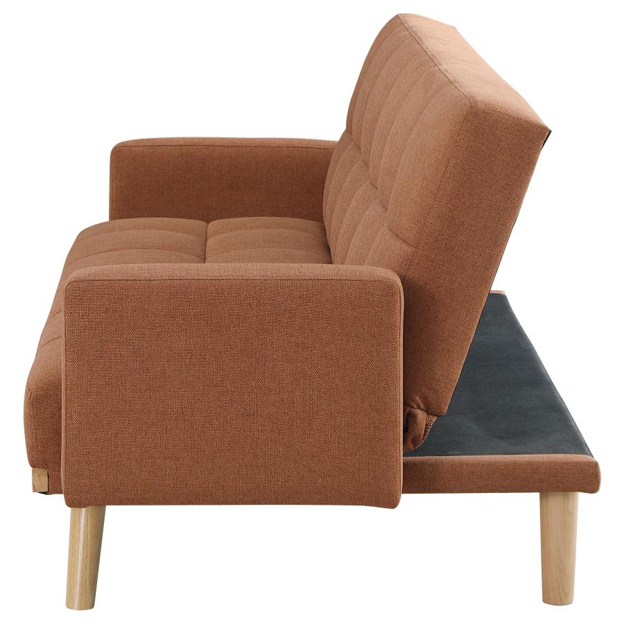 Kourtney Orange Sofa Bed - MyWaynesHome #