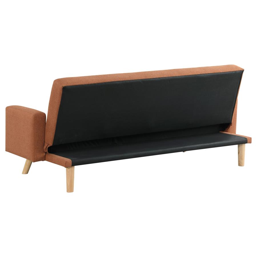 Kourtney Orange Sofa Bed - MyWaynesHome #
