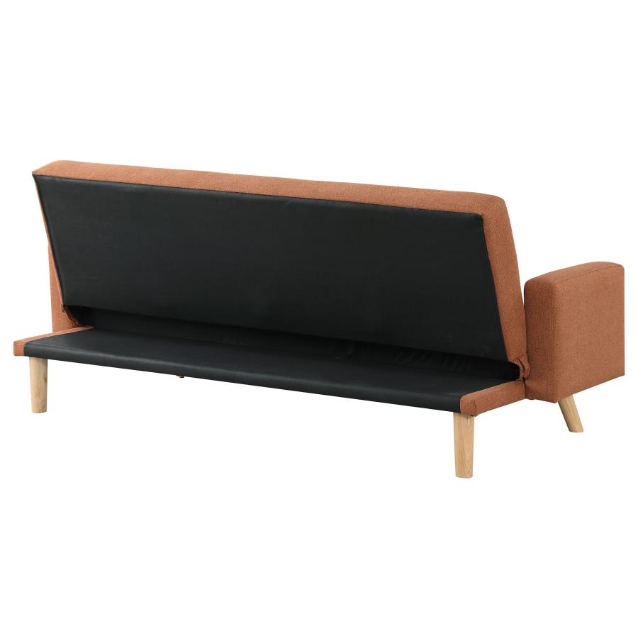 Kourtney Orange Sofa Bed - MyWaynesHome #