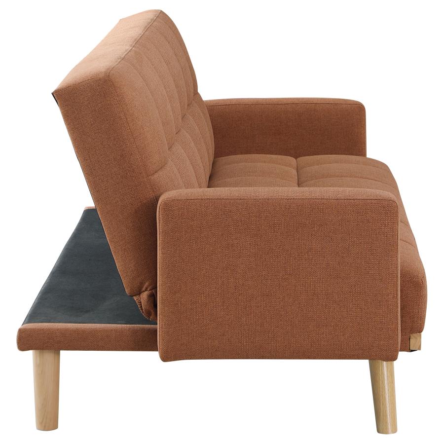 Kourtney Orange Sofa Bed - MyWaynesHome #