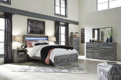 Baystorm - One Drawer Night Stand - Gray