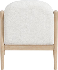 Helmsley - Performance Fabric Upholstered Accent Chair - Cream / Natural