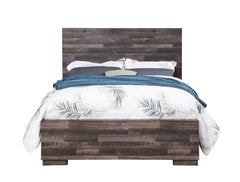 Juniper - Eastern King Bed - Dark Oak