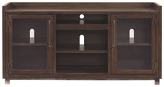 Starmore - XL TV Stand w/Fireplace Option - Brown