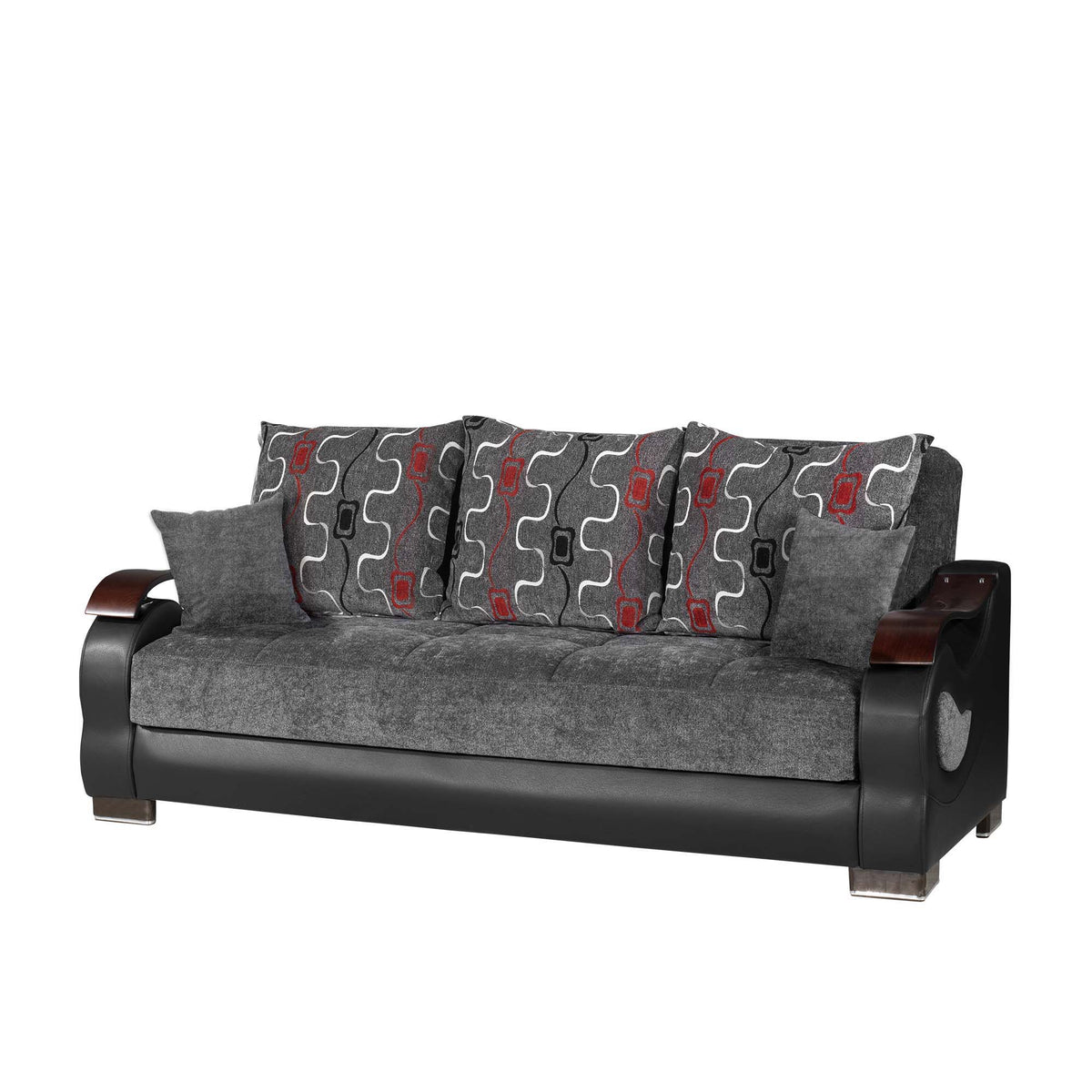 Ottomanson Metroplex - Upholstered Convertible Sofabed With Storage