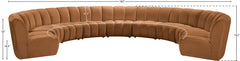 Infinity - 9 Piece Modular Sectional - Saddle