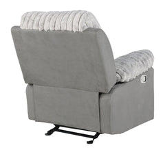 Glory Furniture - Plush - Glider Recliner With LED Belt