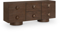 Bubble - Rubberwood with Oak Veneer Sideboard / Buffet