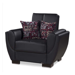 Ottomanson Armada Air - Upholstered Convertible Armchair With Storage