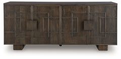 Cato - Accent Cabinet - Dark Brown