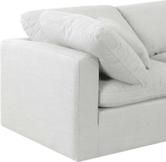 Indulge - Linen 7 Piece Modular Sectional - White