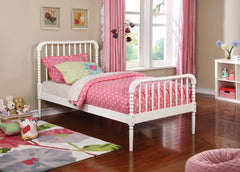 Jones White Twin Bed - MyWaynesHome #