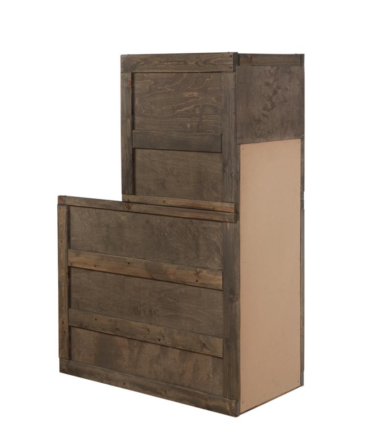 Wrangle Hill Grey Stairway Chest - MyWaynesHome #
