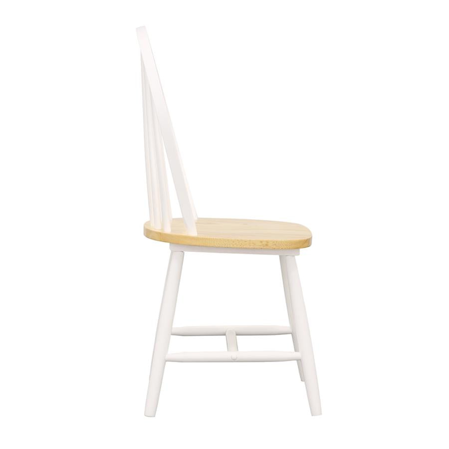 Cinder White Side Chair - MyWaynesHome #
