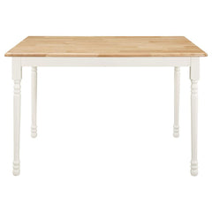 Taffee White Dining Table - MyWaynesHome #