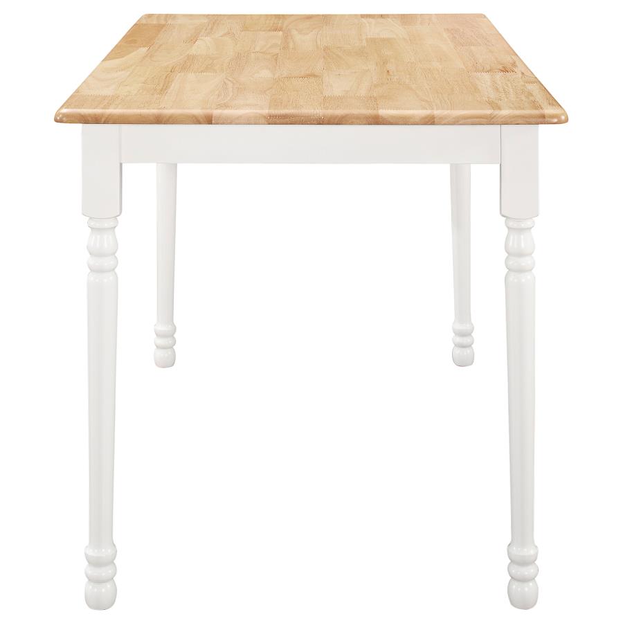 Taffee White Dining Table - MyWaynesHome #