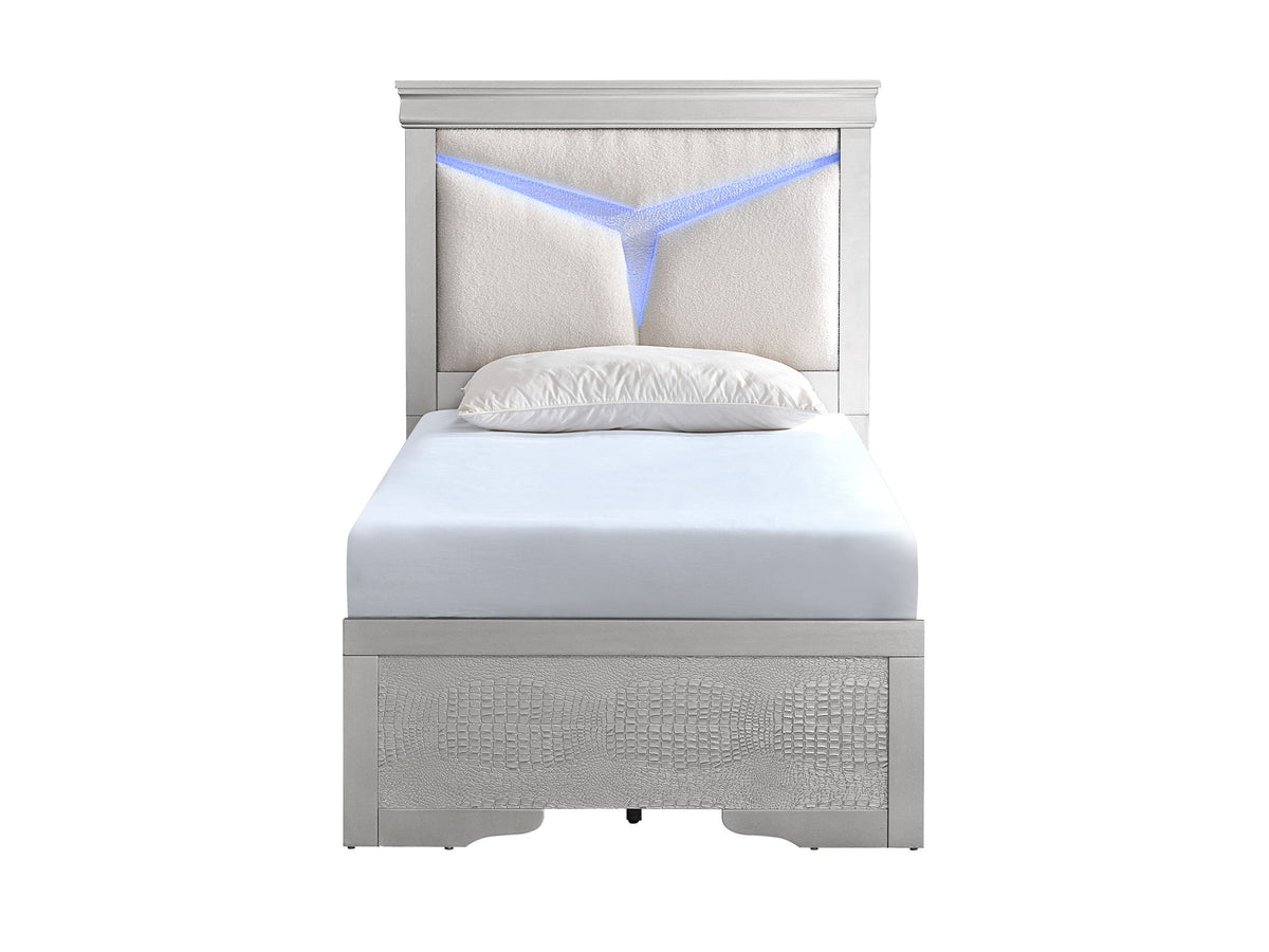 Glory Furniture - Lorana - Bed With LED Headboard