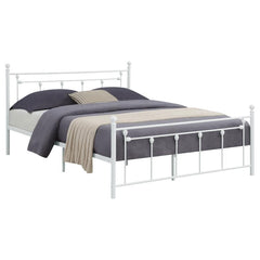Canon White Queen Bed - MyWaynesHome #