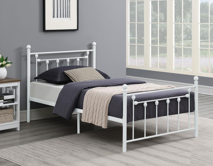 Canon White Twin Bed - MyWaynesHome #