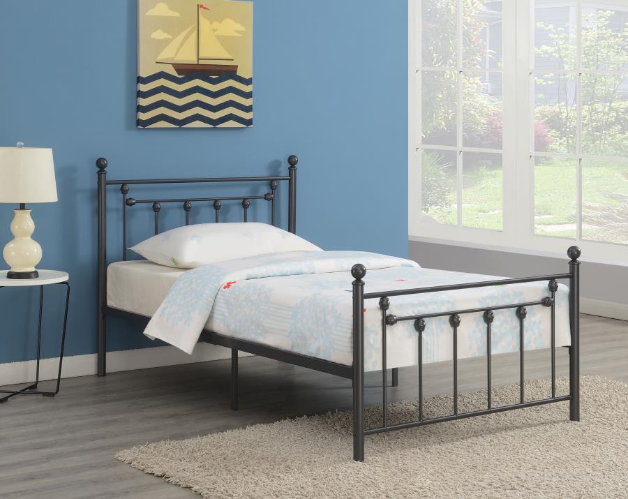 Canon Grey Twin Bed - MyWaynesHome #