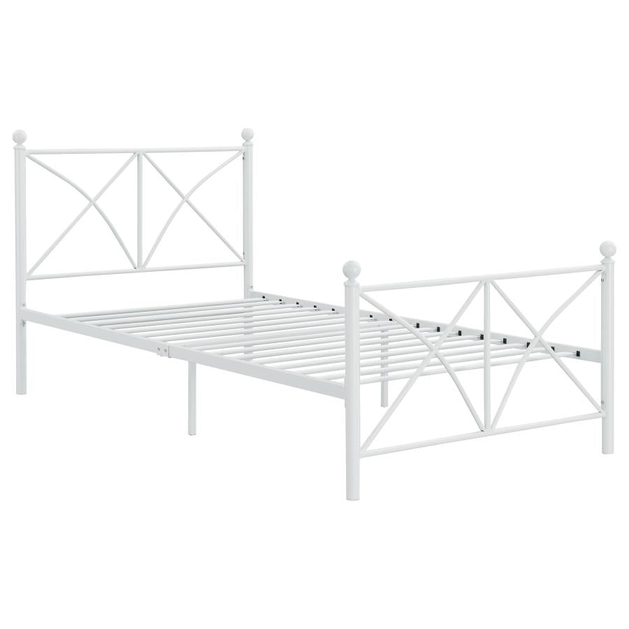 Hart White Full Bed - MyWaynesHome #