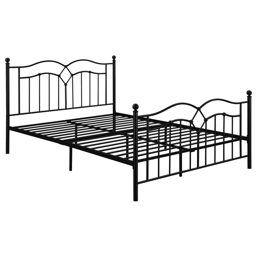 Klossen Black Queen Bed - MyWaynesHome #