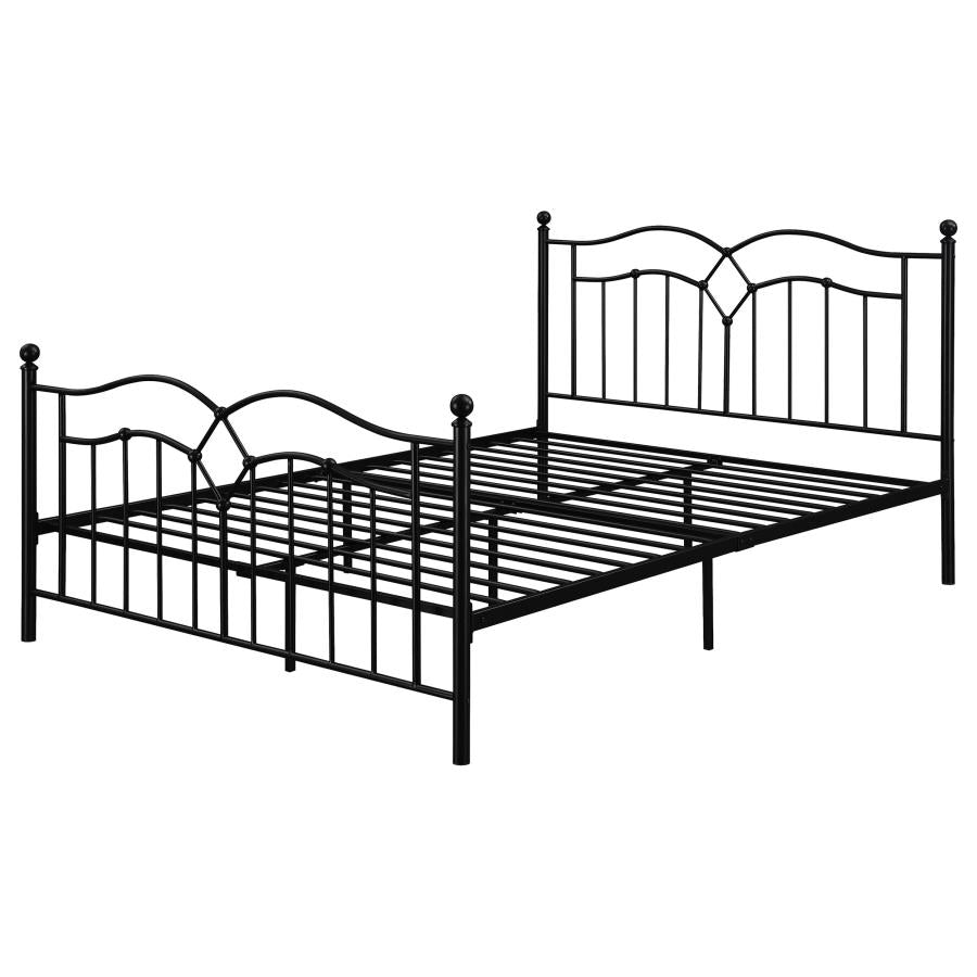 Klossen Black Queen Bed - MyWaynesHome #