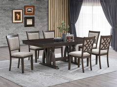 Vega - 7 Piece Dining Room Set - Espresso