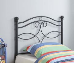Callie Black Twin Headboard - MyWaynesHome #